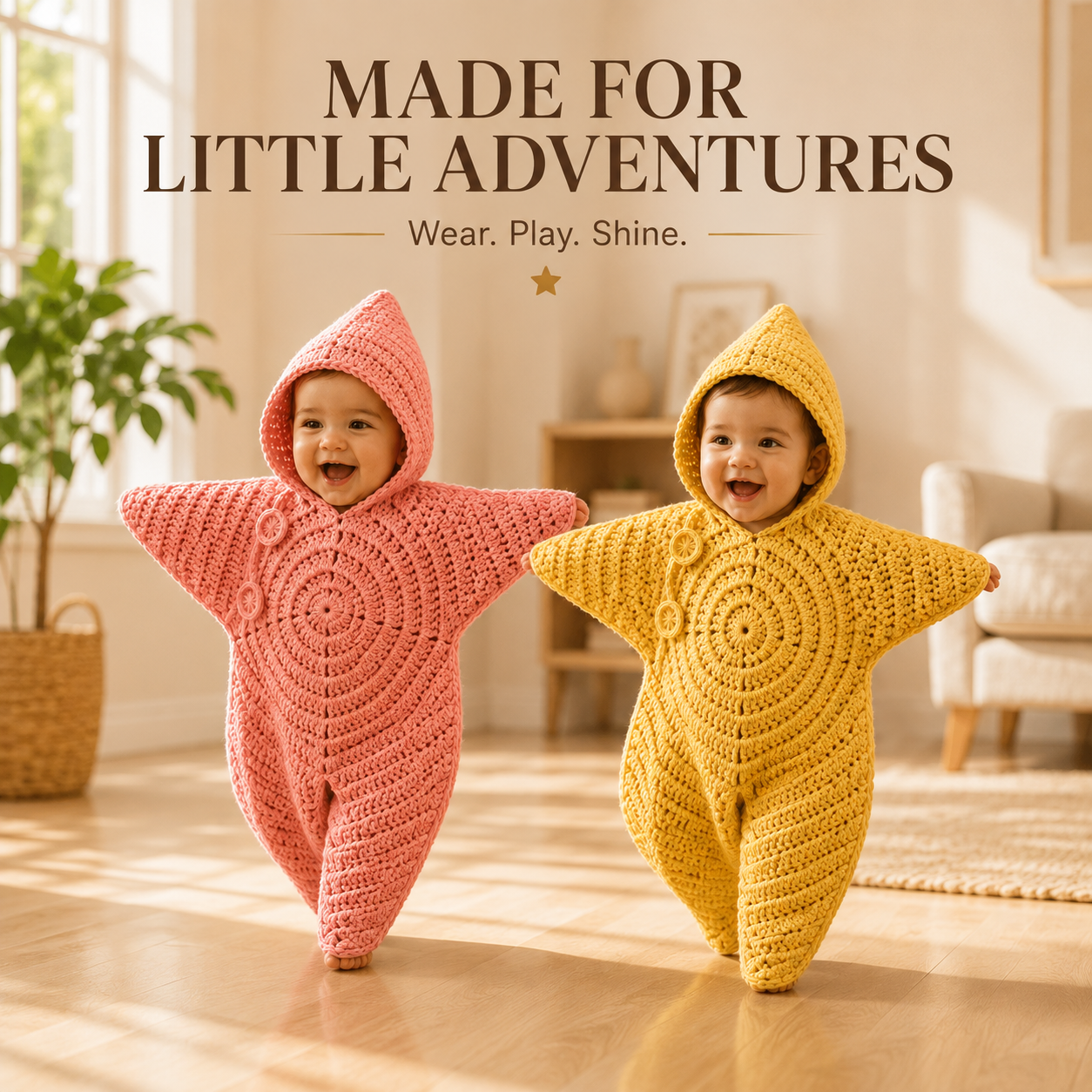 LittleStar – Cozy Knitted Baby Romper