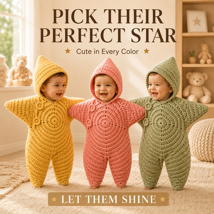 LittleStar – Cozy Knitted Baby Romper