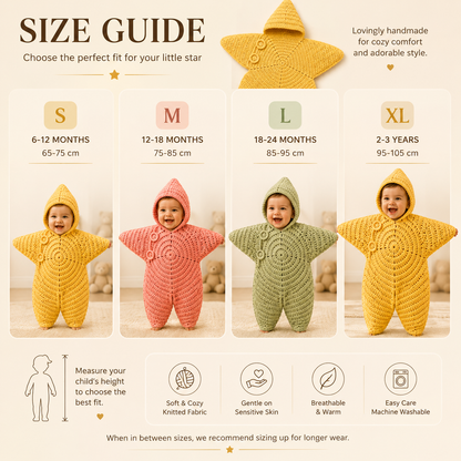 LittleStar – Cozy Knitted Baby Romper